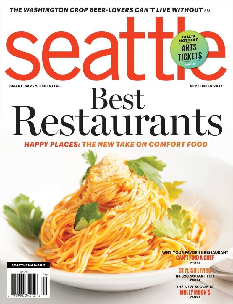 Seattle-Magazine September 01, 2017 Issue Cover
