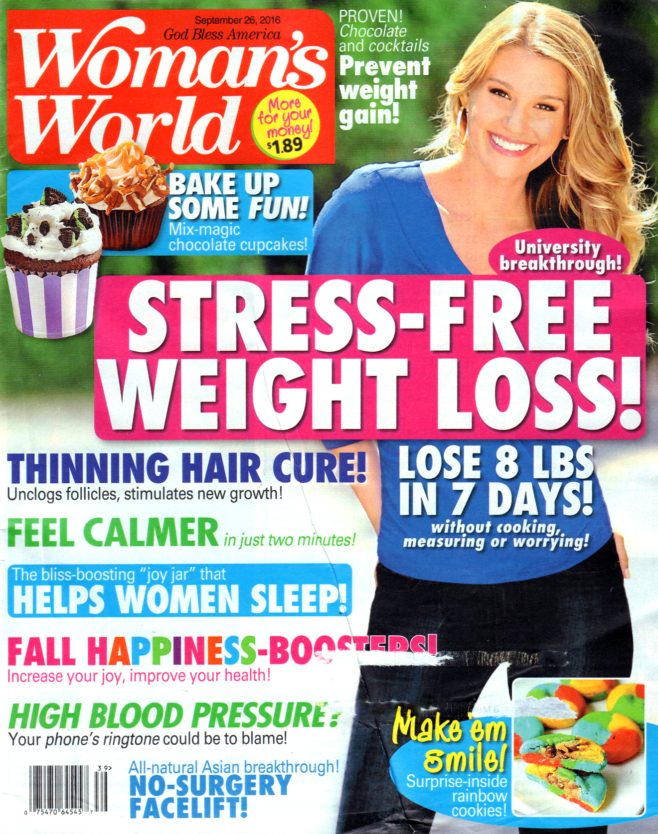 Womans-World September 26, 2016 Issue Cover