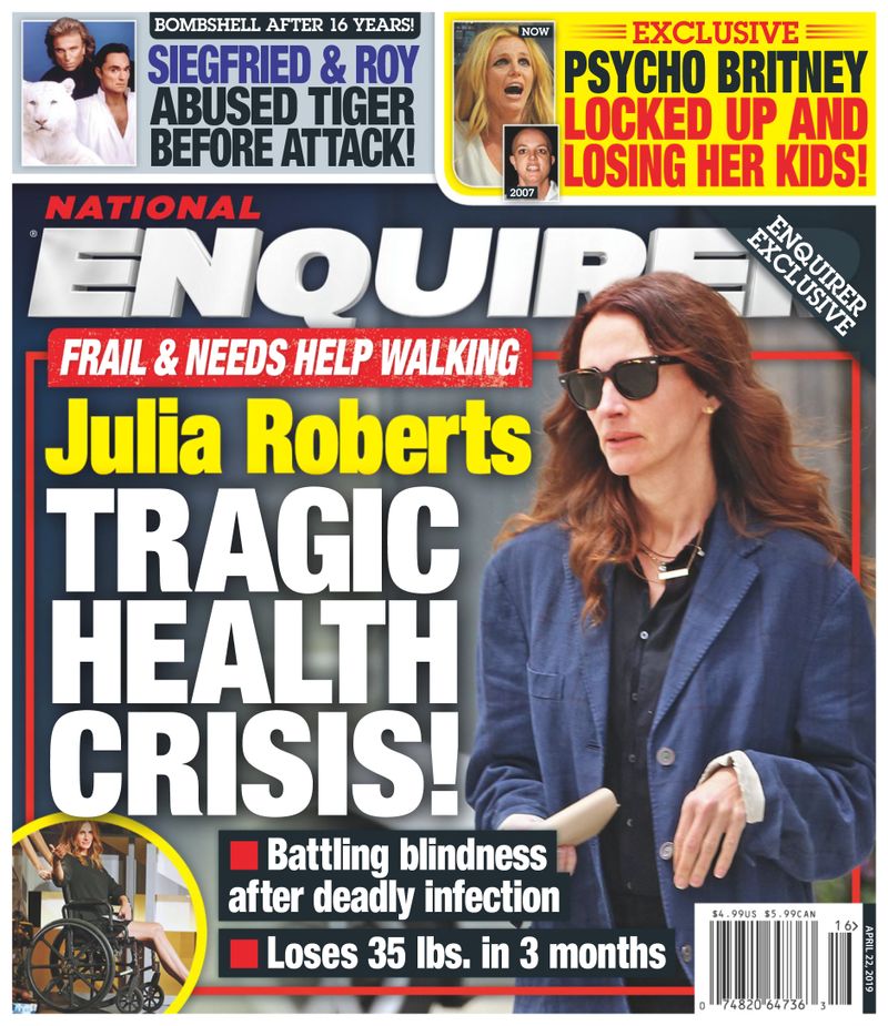 National-Enquirer April 22, 2019 Issue Cover