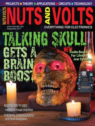 Nuts & Volts September 01, 2017 Issue Cover