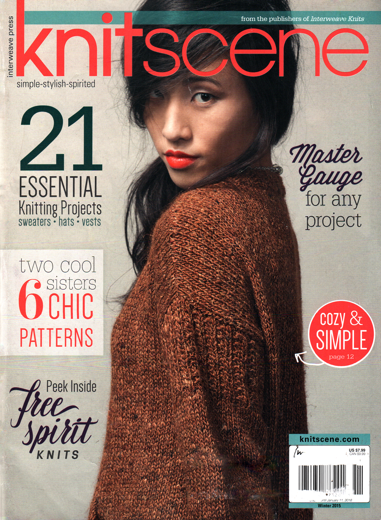 Knitscene December 01, 2015 Issue Cover