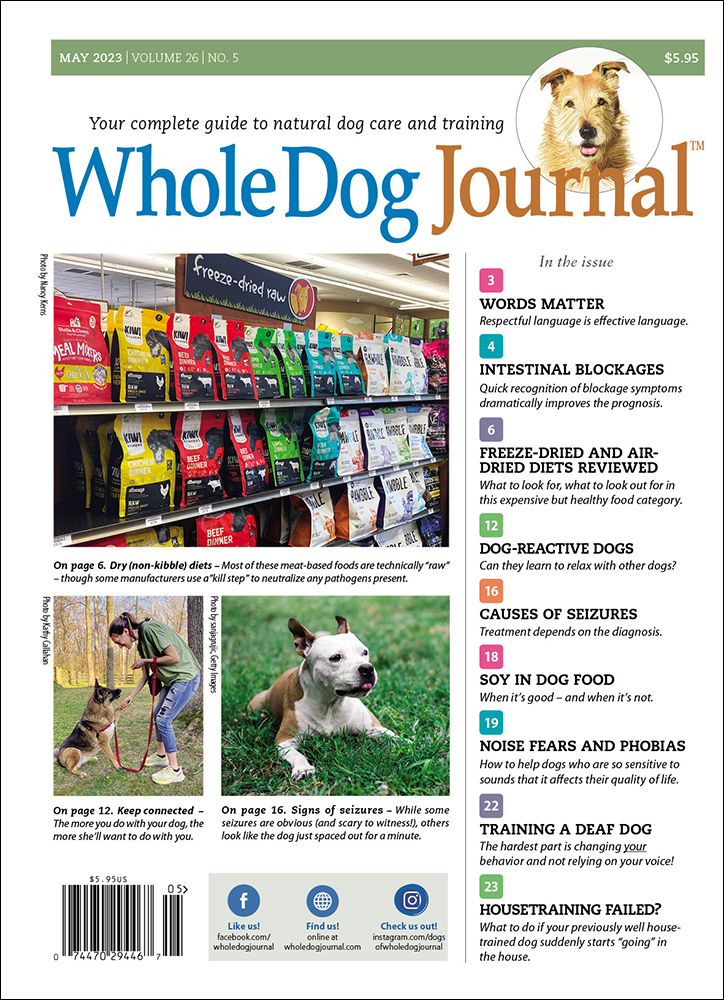Whole-Dog-Journal May 01, 2023 Issue Cover