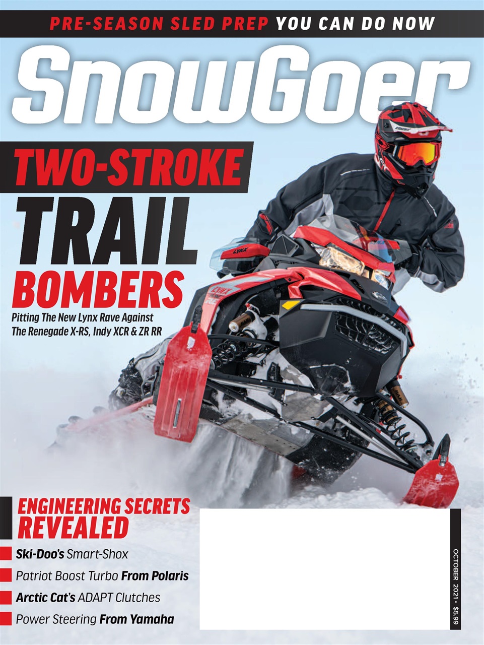 Snow-Goer October 01, 2021 Issue Cover