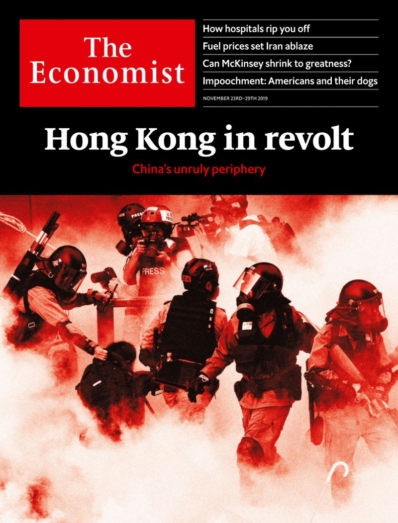 The Economist November 23, 2019 Issue Cover
