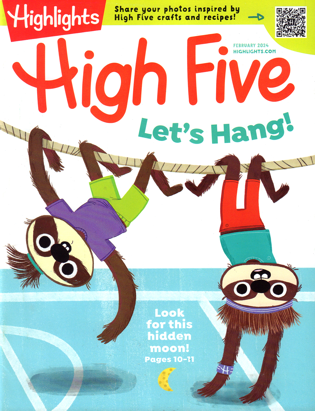 Highlights-High-Five February 01, 2024 Issue Cover