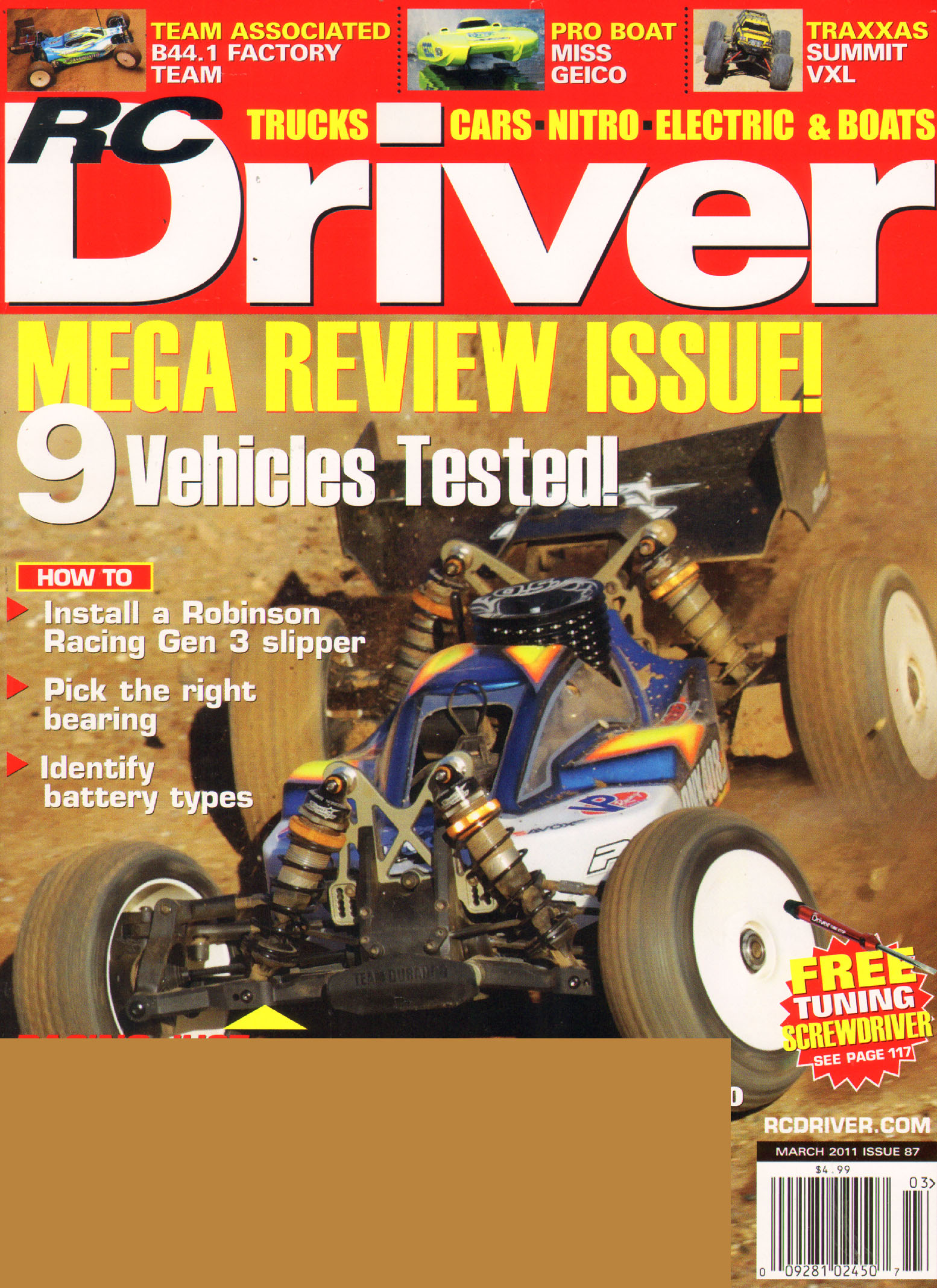 RC-Driver March 01, 2011 Issue Cover