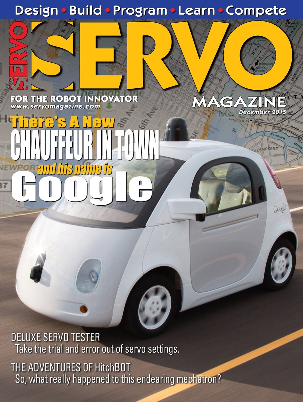Servo-Magazine December 01, 2015 Issue Cover