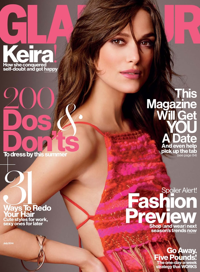 Glamour July 01, 2014 Issue Cover