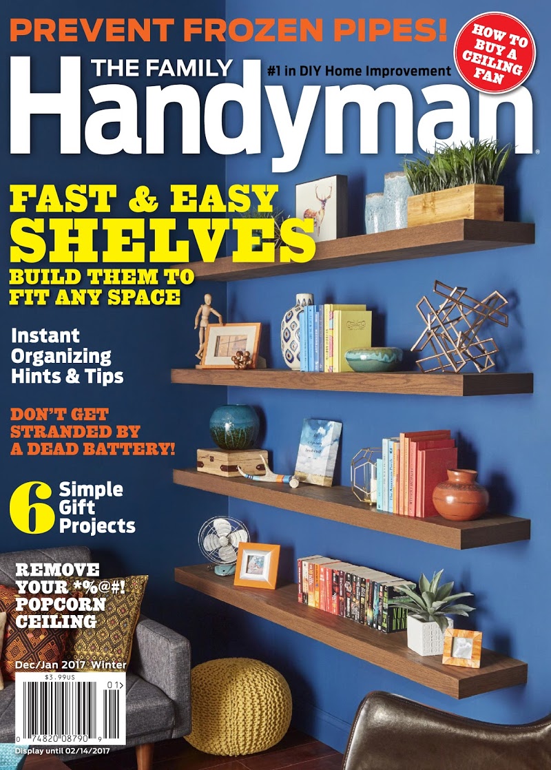 The-Family-Handyman December 01, 2016 Issue Cover