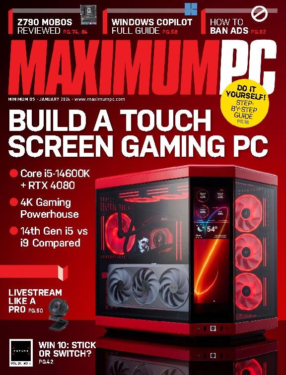 Maximum-PC January 01, 2024 Issue Cover
