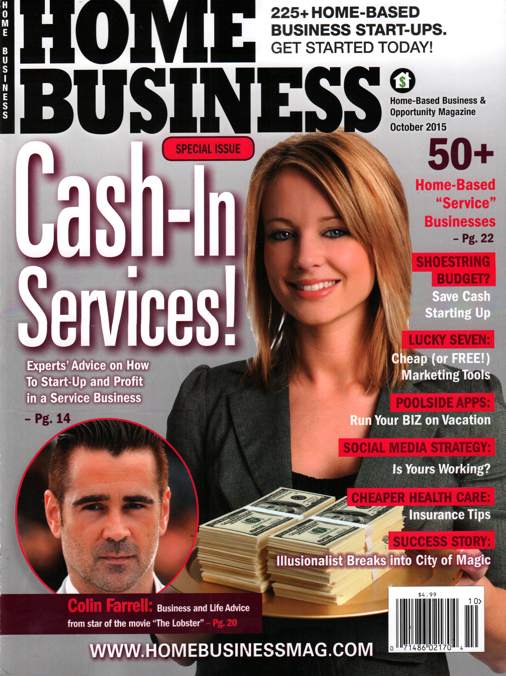 Home-Business-Magazine October 01, 2015 Issue Cover