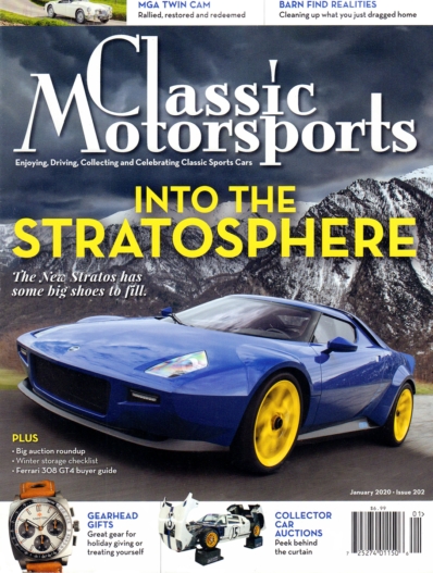 Classic Motorsports January 01, 2020 Issue Cover