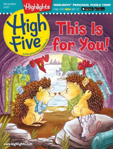 Highlights High Five December 01, 2017 Issue Cover