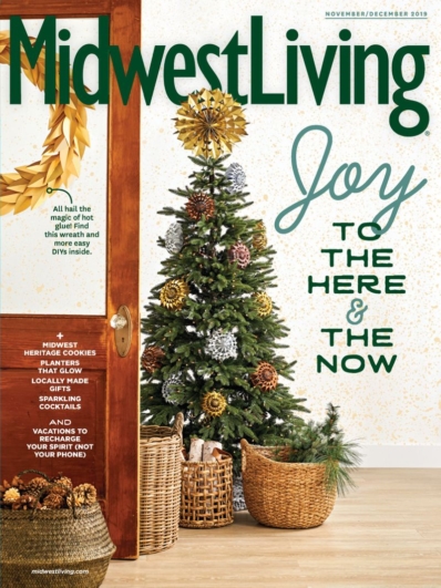 Midwest Living November 01, 2019 Issue Cover