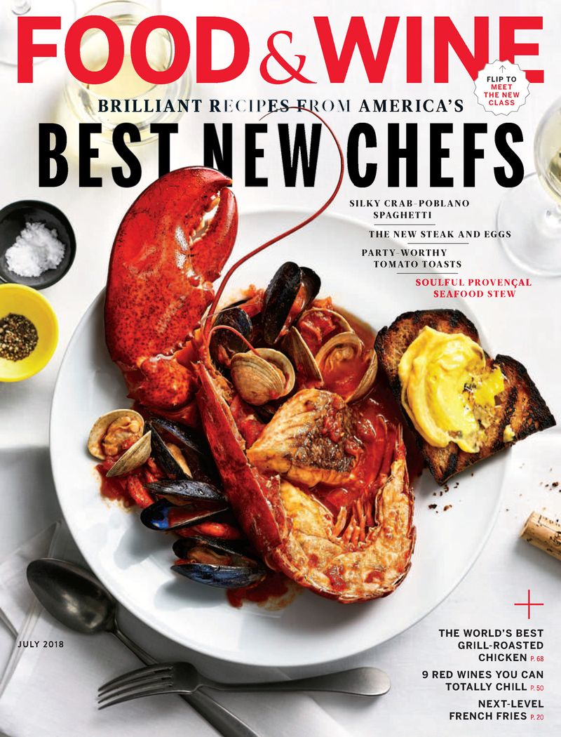 food-and-wine July 01, 2018 Issue Cover