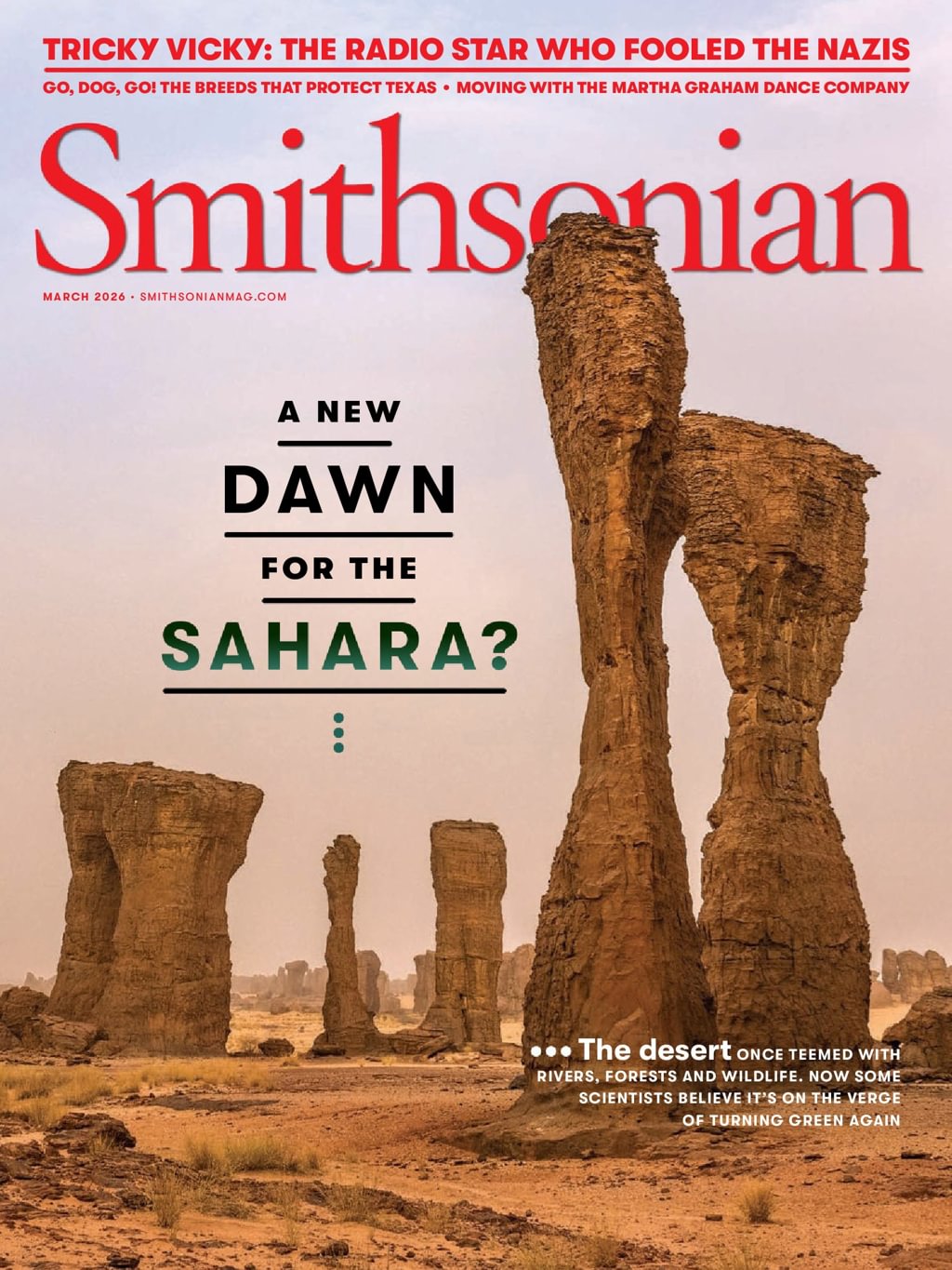 Smithsonian March 01, 2026 Issue Cover