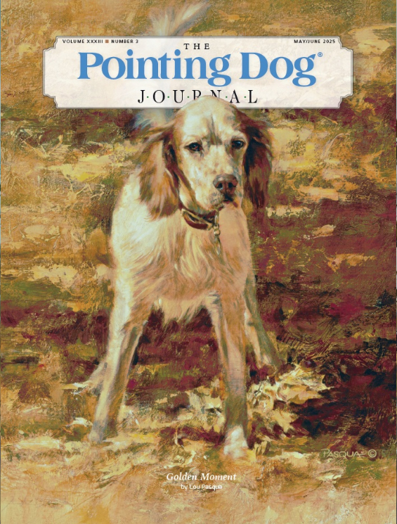 The-Pointing-Dog-Journal May 01, 2025 Issue Cover