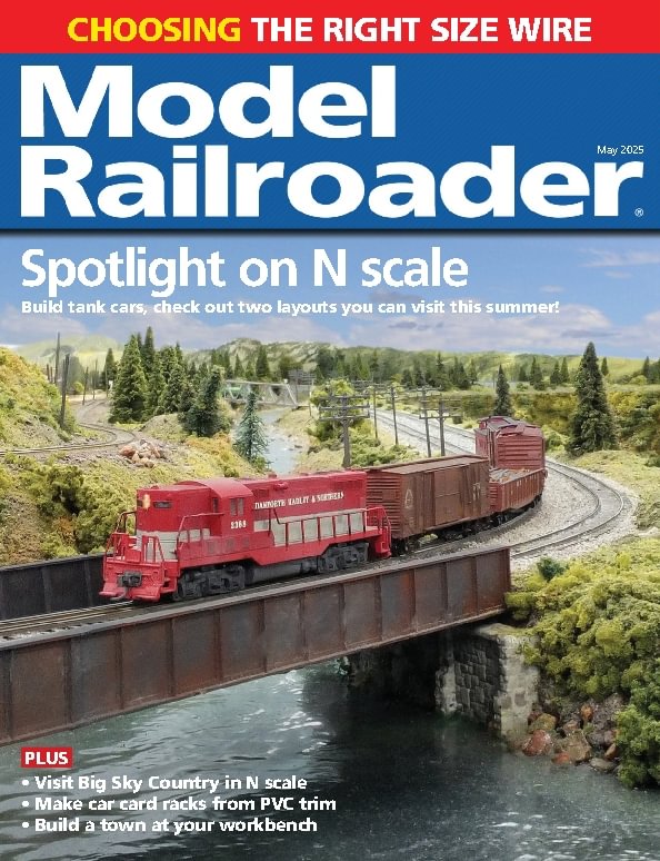 Model-Railroader May 01, 2025 Issue Cover