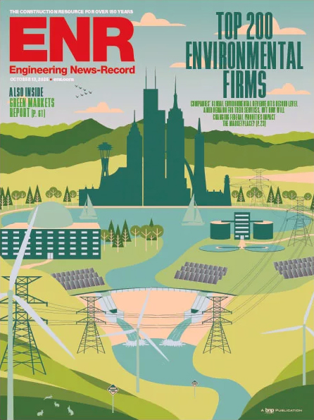 Engineering-News-Record October 13, 2025 Issue Cover