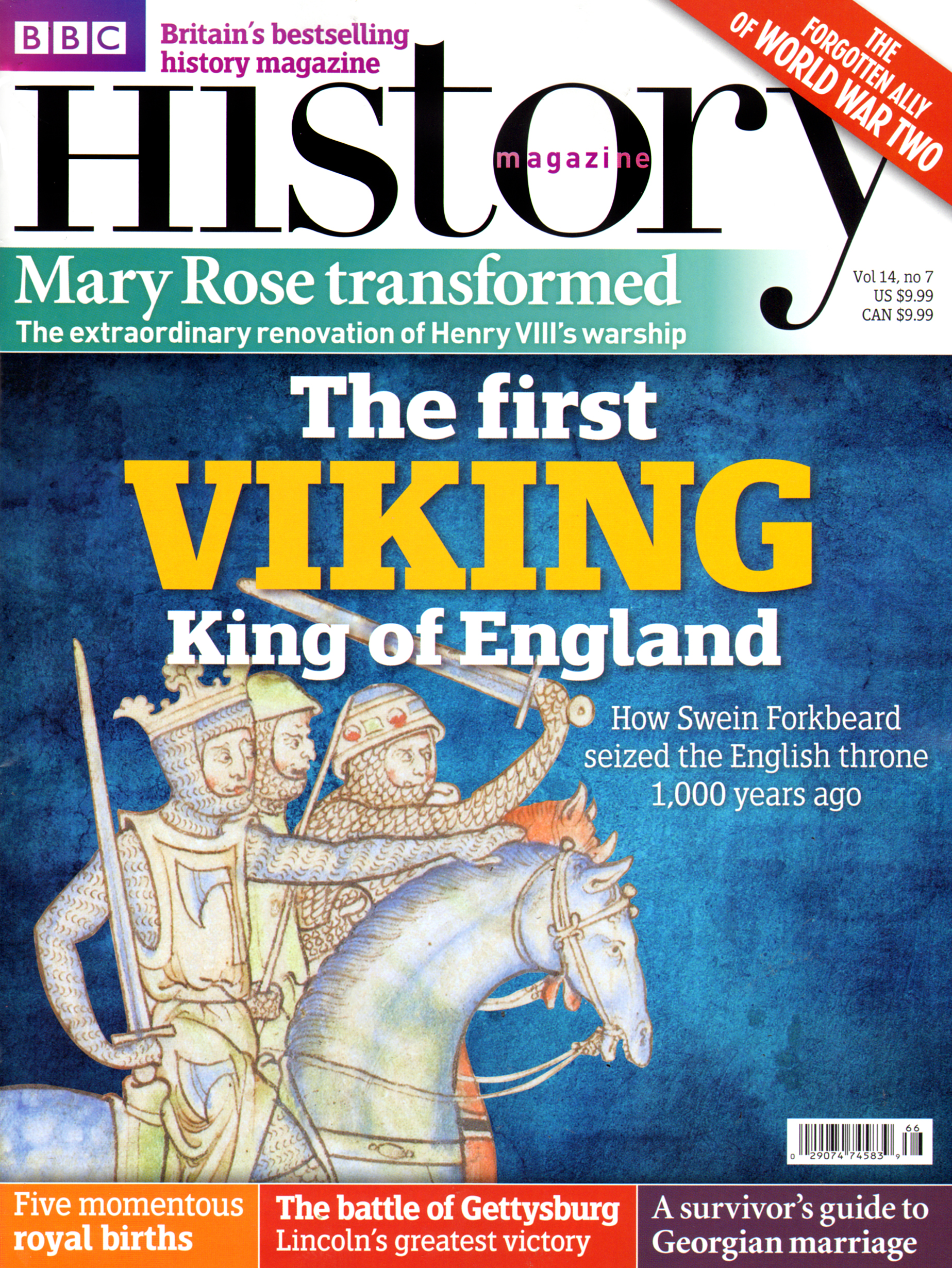 BBC-History July 01, 2013 Issue Cover