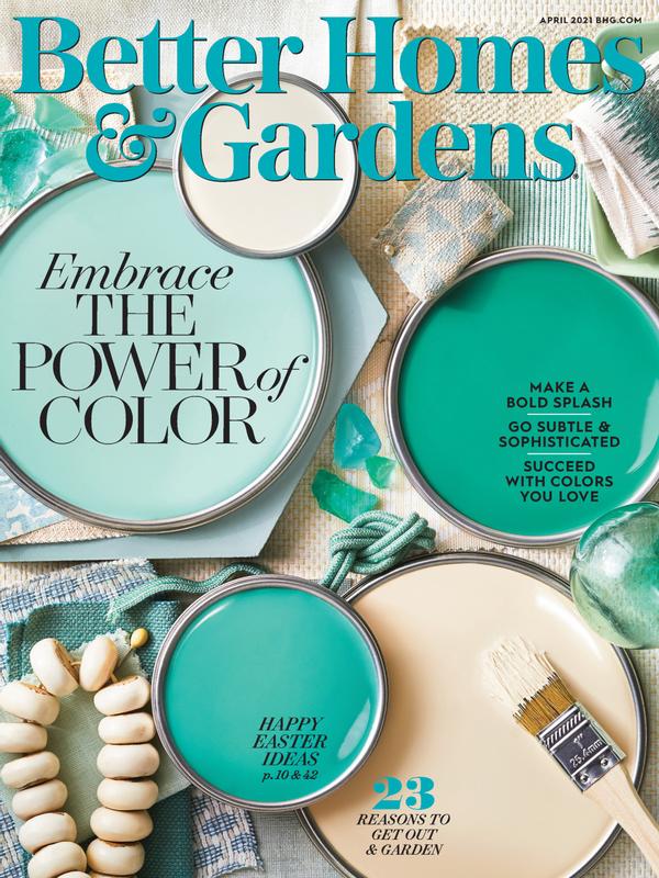 Better-Homes-and-Gardens April 01, 2021 Issue Cover