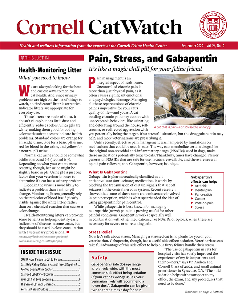 Catwatch September 01, 2022 Issue Cover