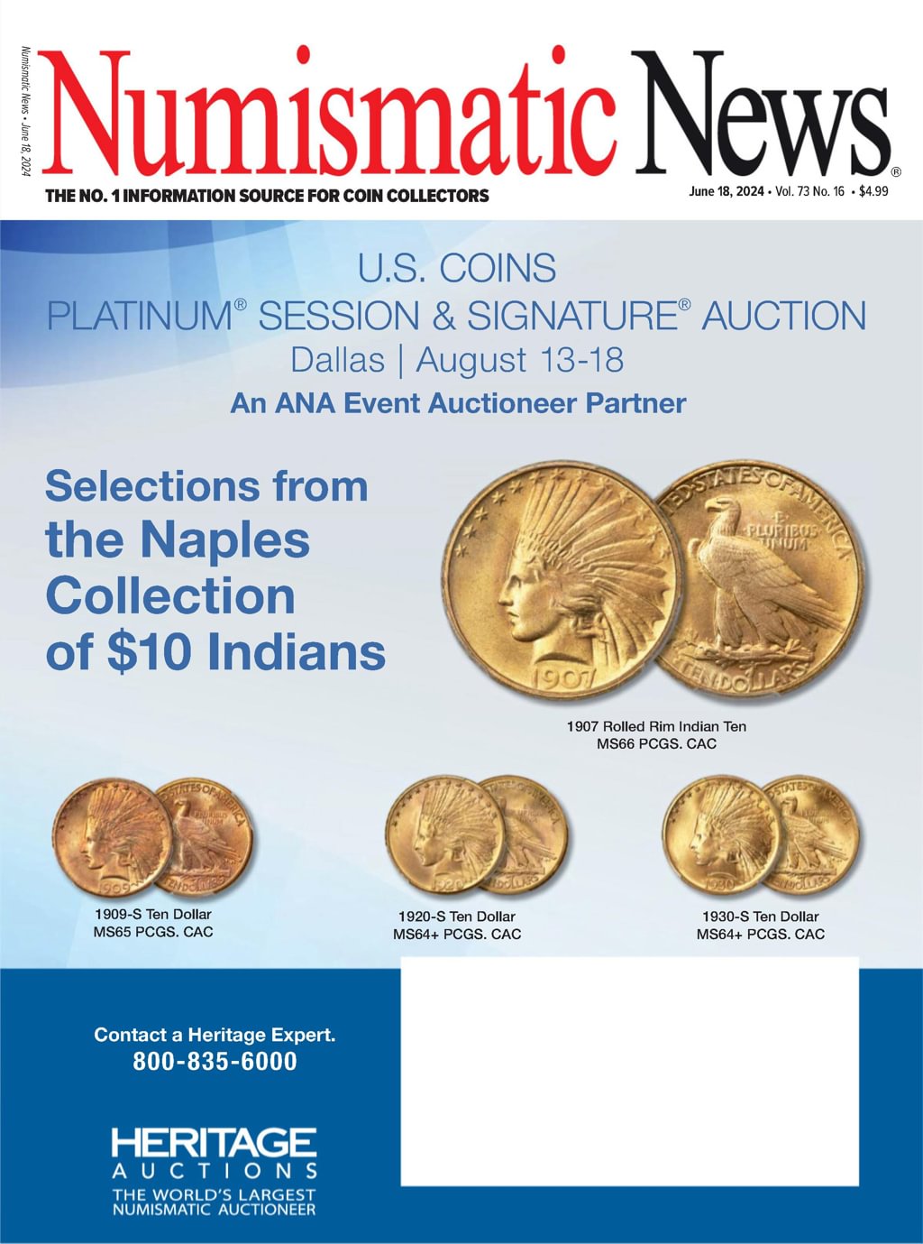 Numismatic-News June 18, 2024 Issue Cover