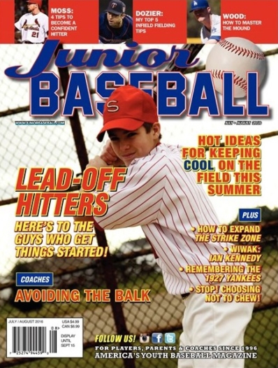 Junior Baseball July 01, 2016 Issue Cover