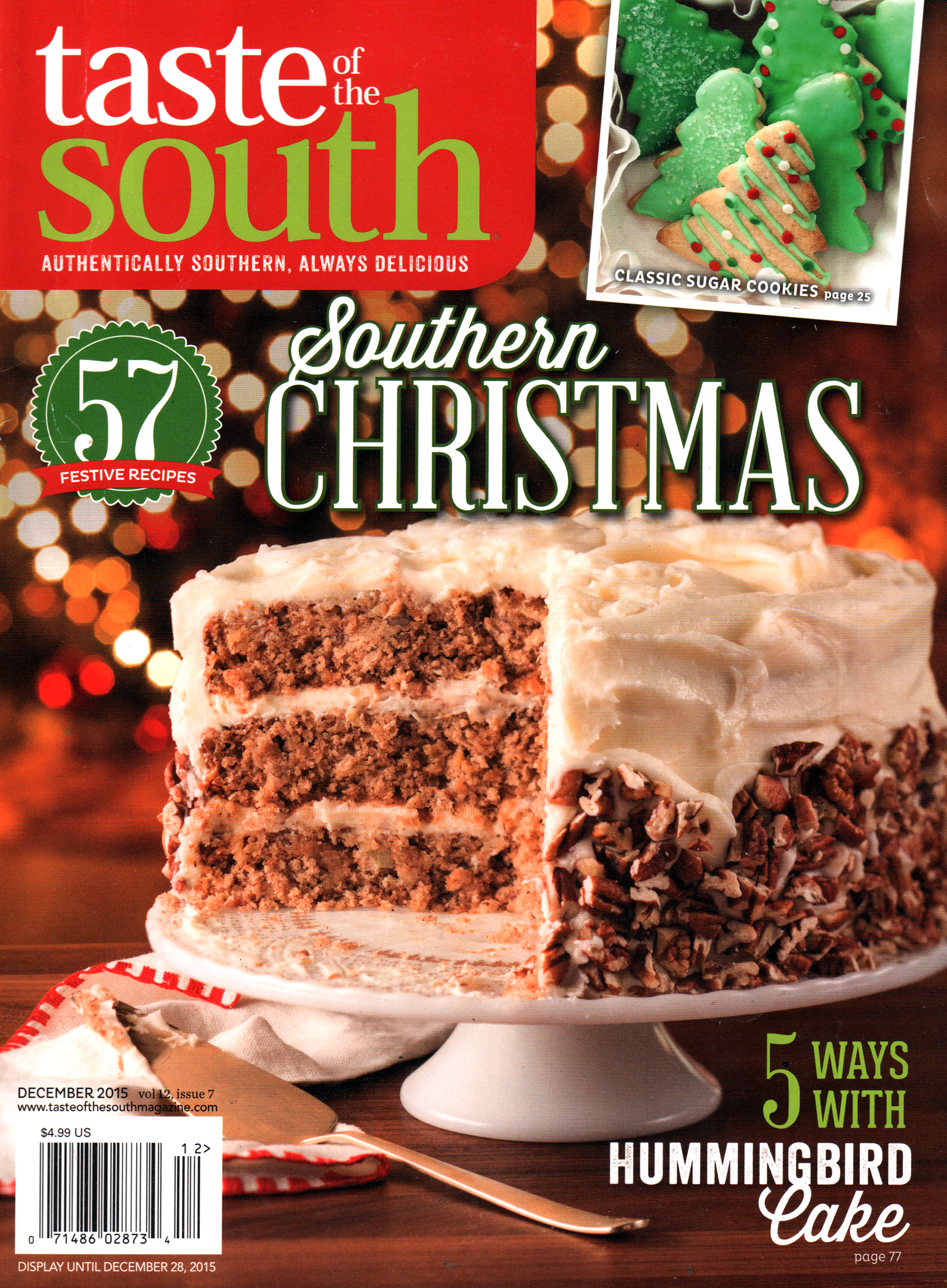 Taste-of-the-South December 01, 2015 Issue Cover