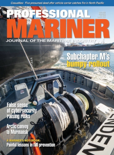 Professional Mariner March 01, 2019 Issue Cover