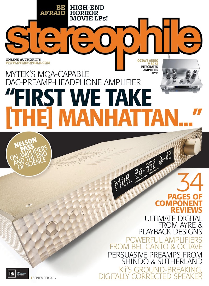 Stereophile September 01, 2017 Issue Cover