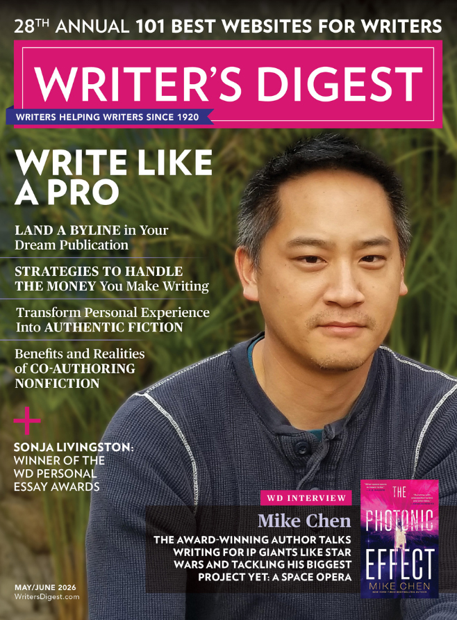 Writer's Digest May 01, 2026 Issue Cover