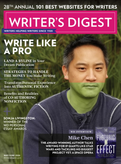 Writer's Digest May 01, 2026 Issue Cover