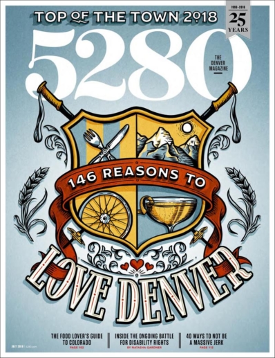 5280 Magazine July 01, 2018 Issue Cover