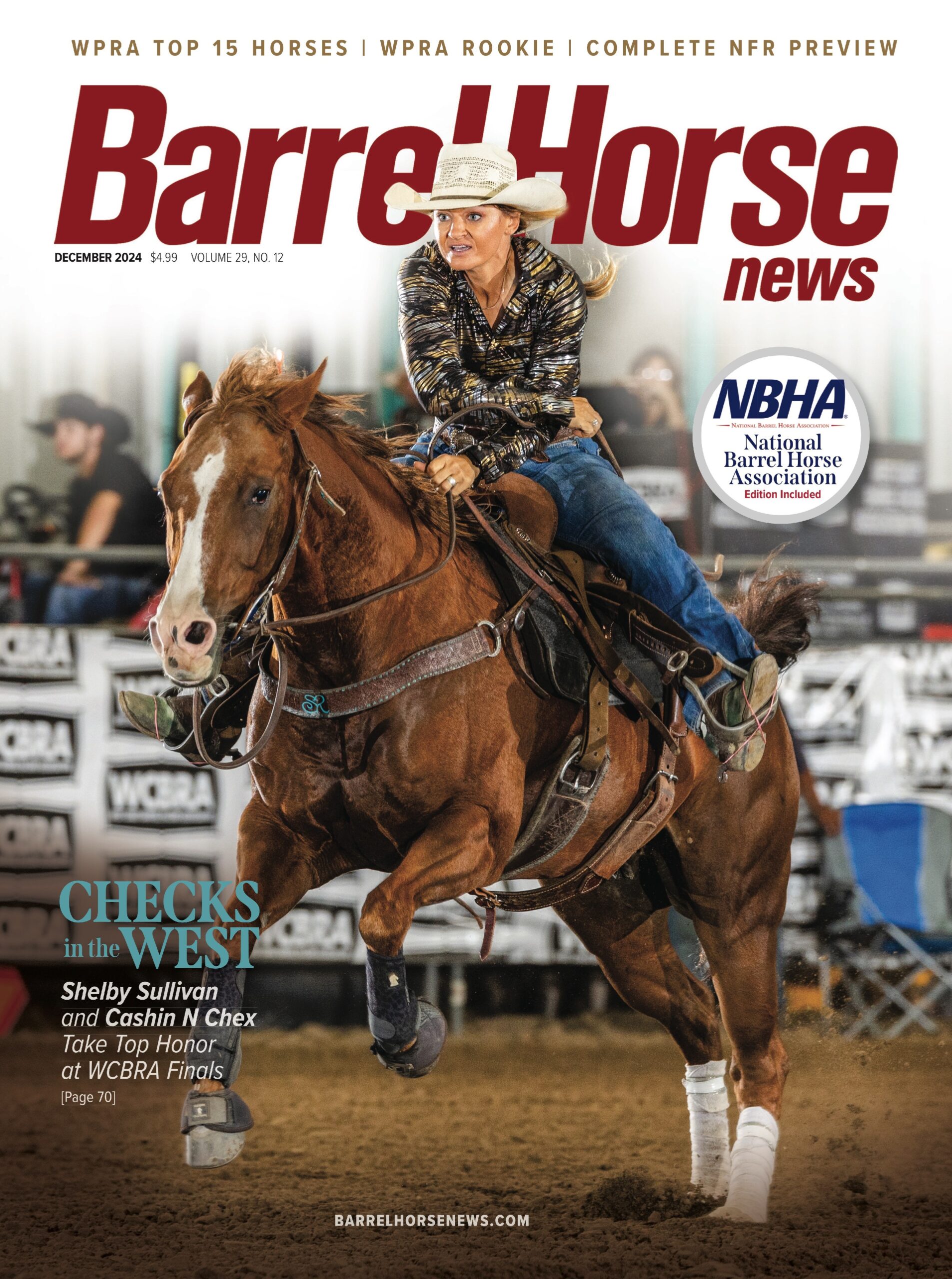 Barrel-Horse-News December 01, 2024 Issue Cover