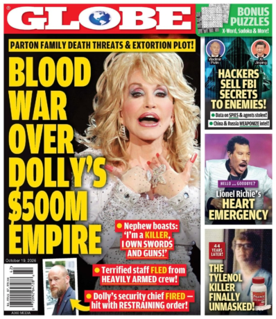 Globe October 19, 2026 Issue Cover