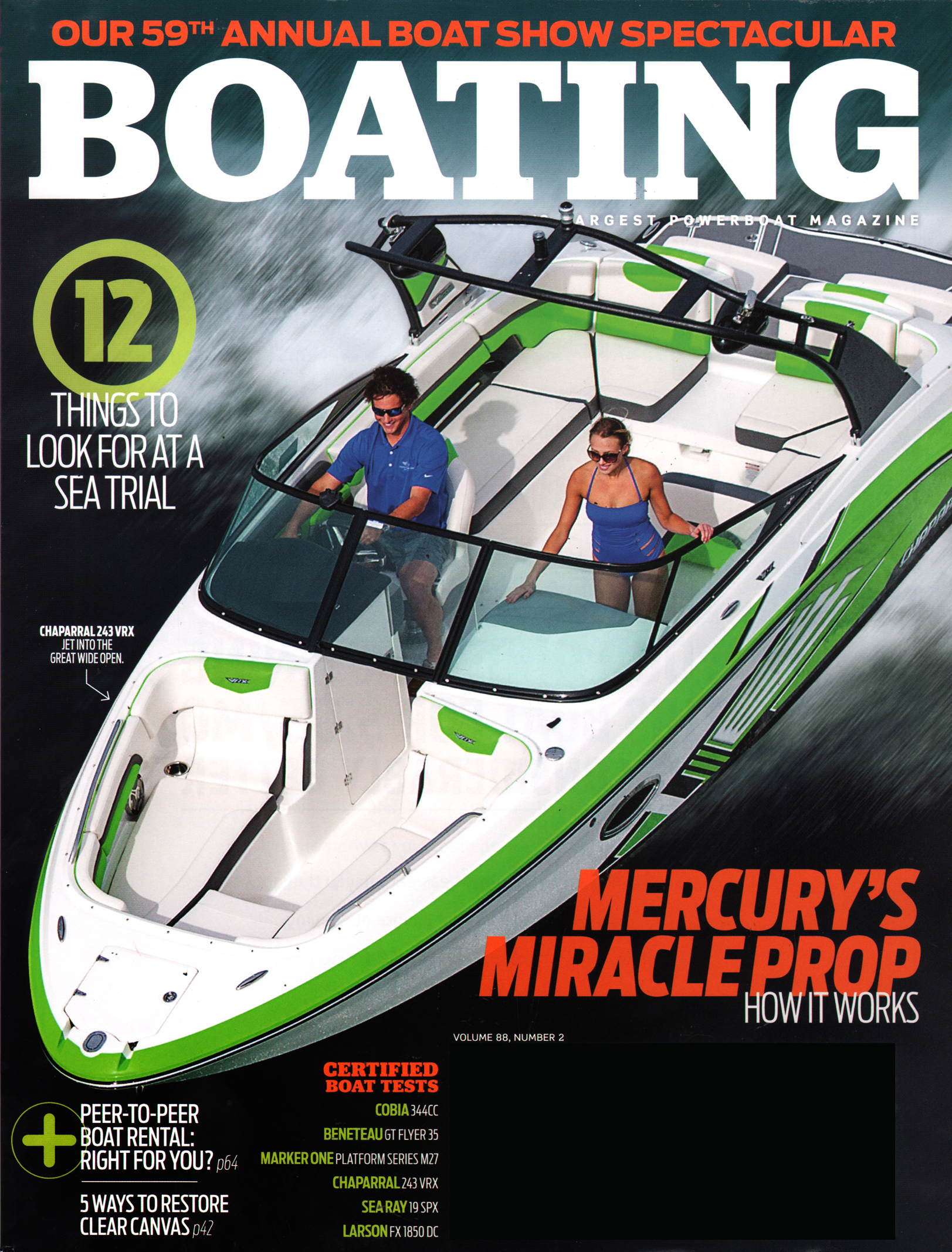 Boating February 01, 2015 Issue Cover