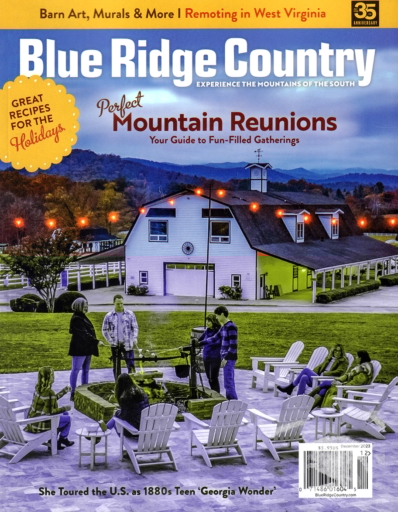 Blue Ridge Country December 01, 2023 Issue Cover