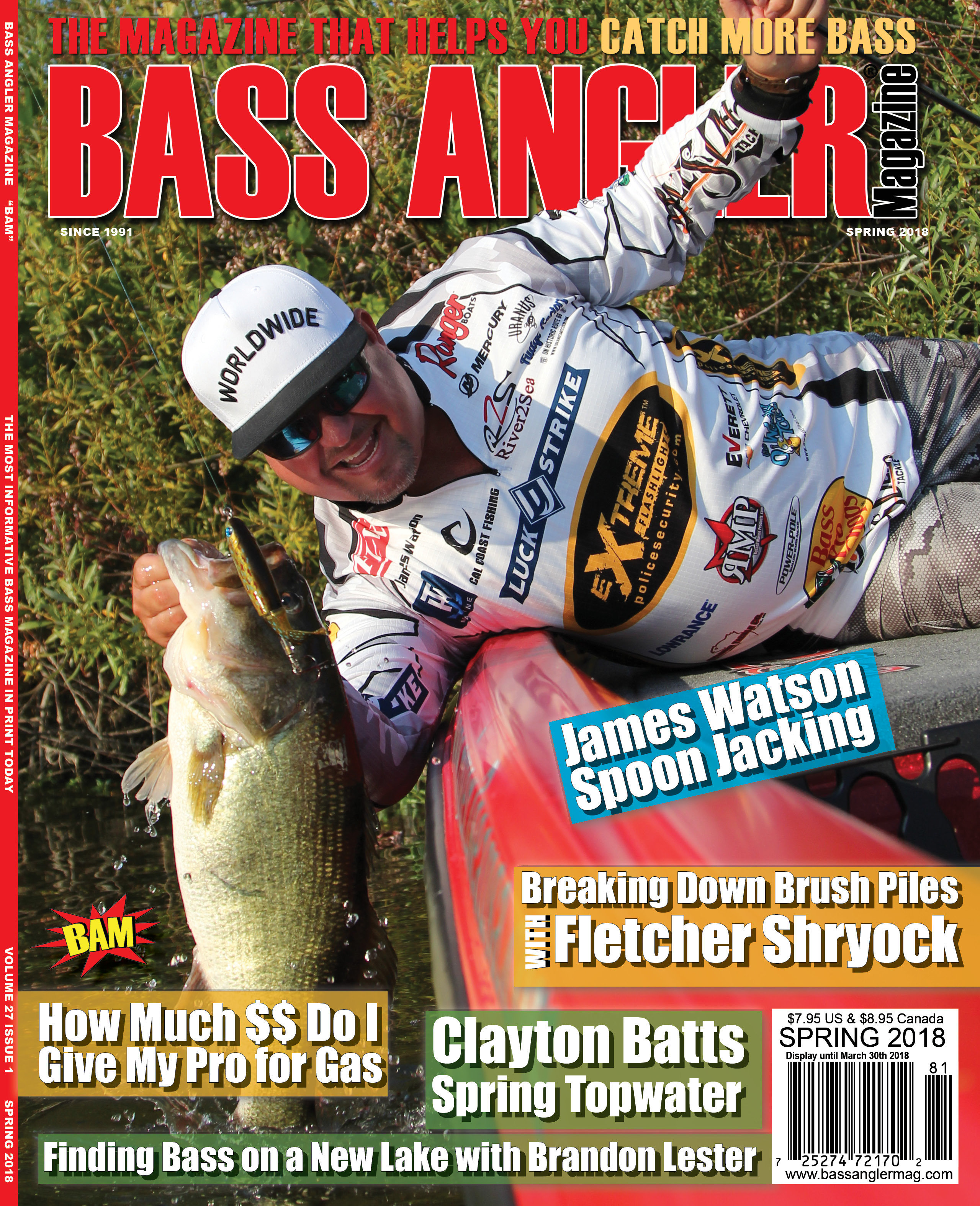 Bass-Angler March 01, 2018 Issue Cover
