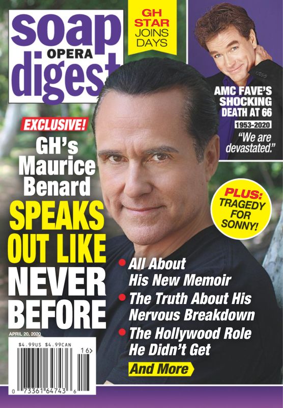 Soap-Opera-Digest April 20, 2020 Issue Cover