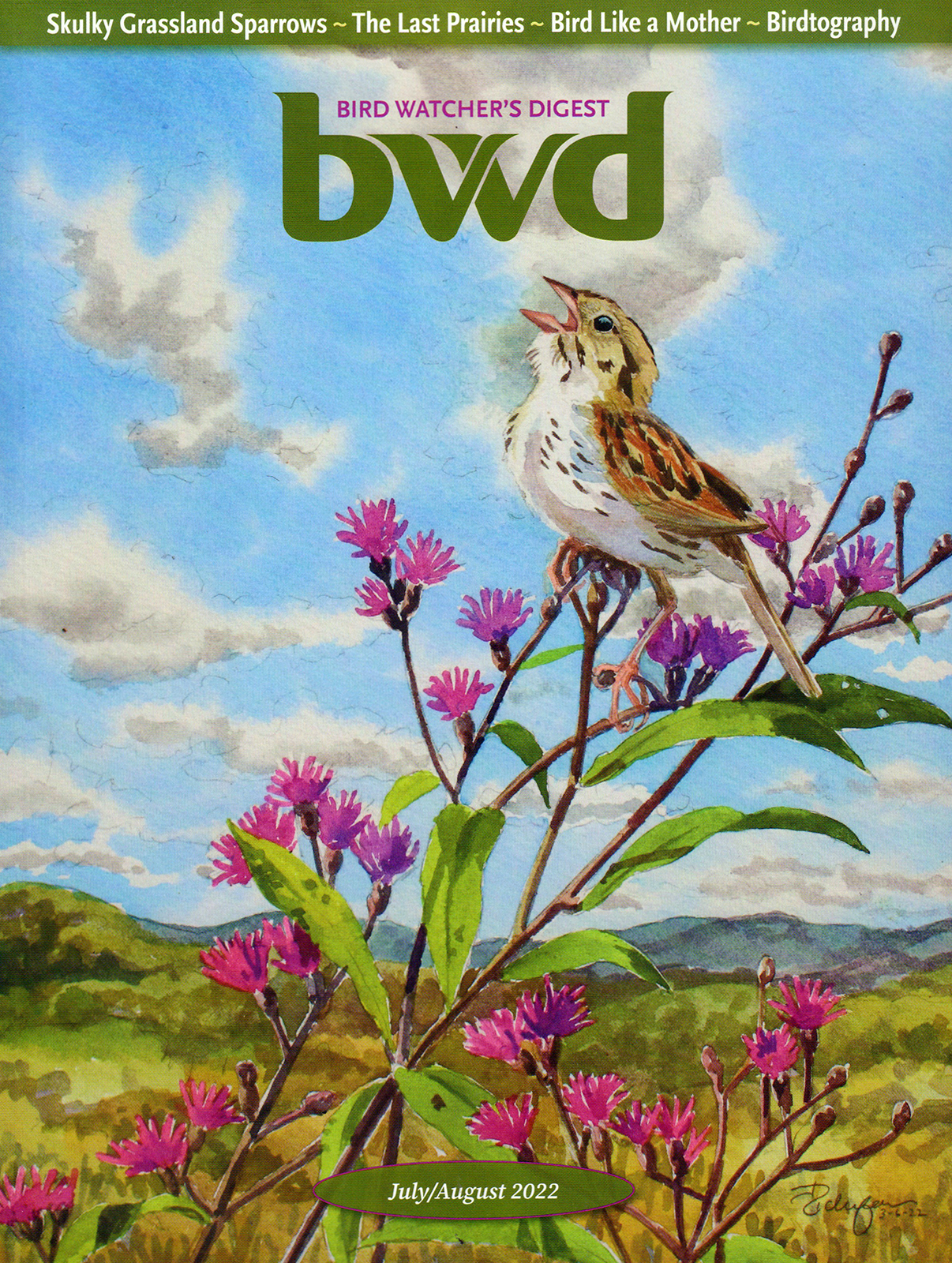 Bird-Watchers-Digest July 01, 2022 Issue Cover