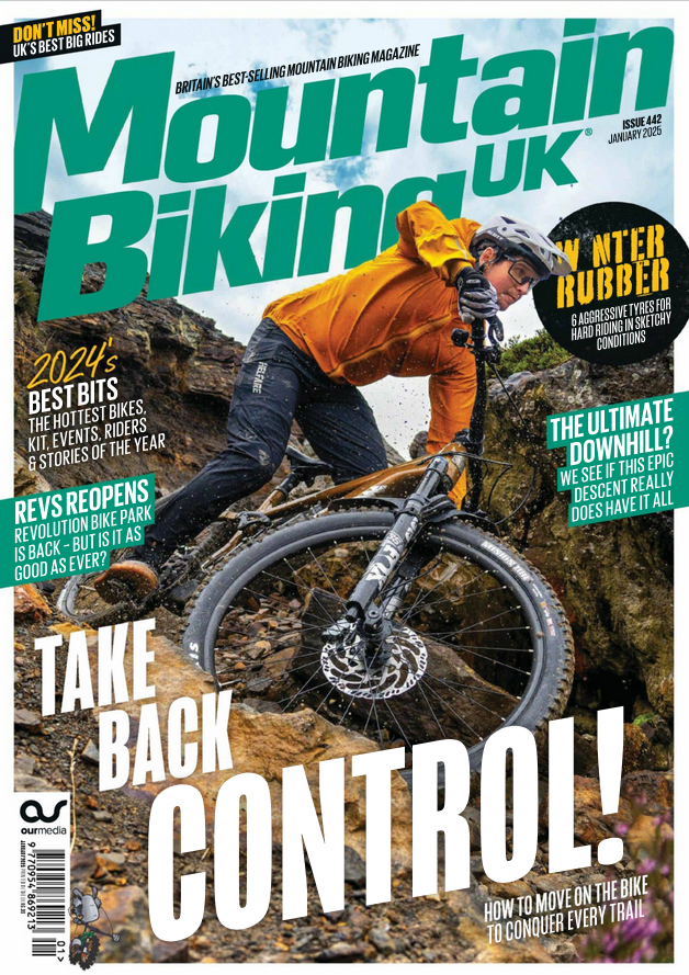 Mountain-Biking-UK January 01, 2025 Issue Cover