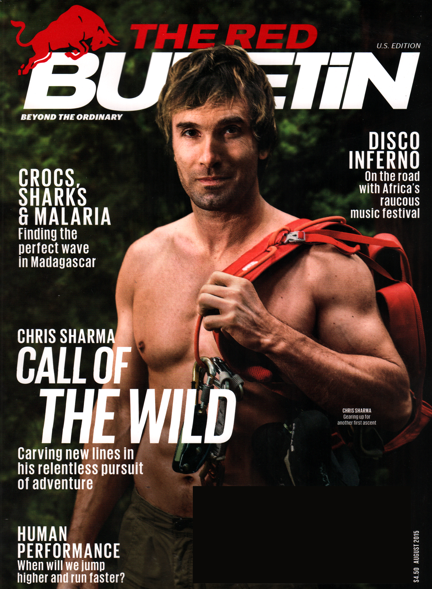 The-Red-Bulletin August 01, 2015 Issue Cover