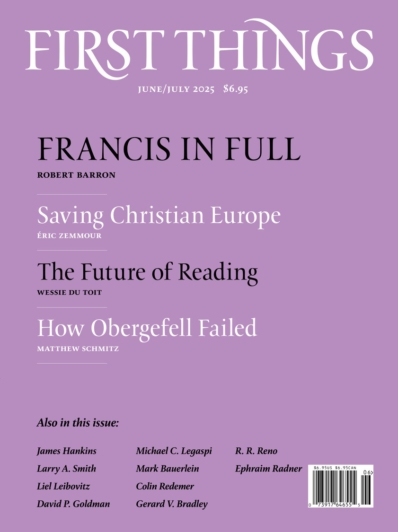 First Things June 01, 2025 Issue Cover