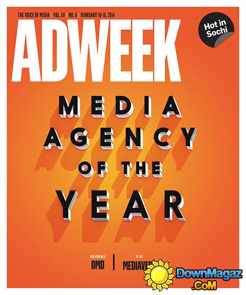Adweek February 10, 2014 Issue Cover