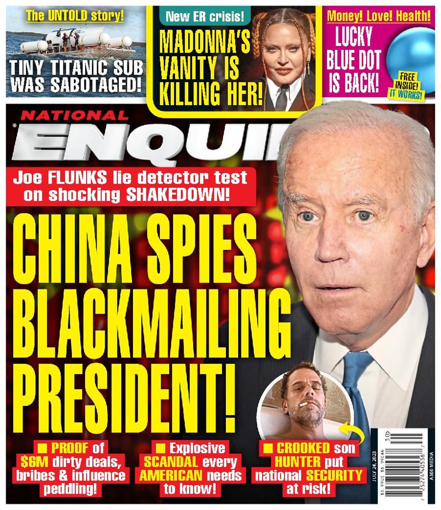 national-enquirer July 24, 2023 Issue Cover