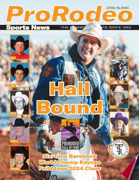 Pro-Rodeo-Sports-News April 12, 2024 Issue Cover