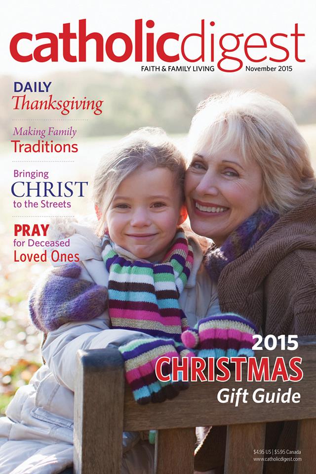 Catholic-Digest November 01, 2015 Issue Cover