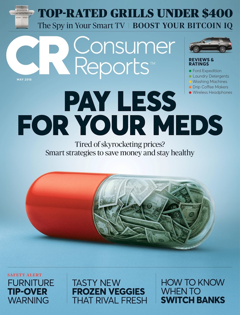 Consumer-Reports May 01, 2018 Issue Cover