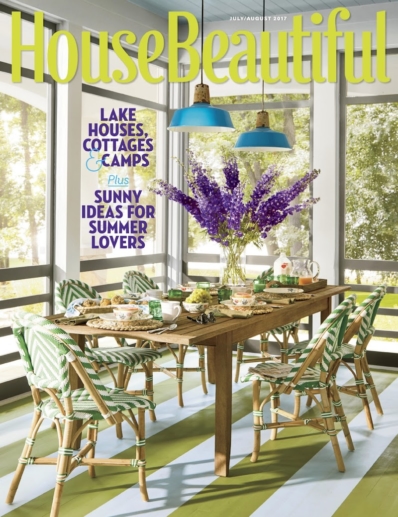 House Beautiful July 01, 2017 Issue Cover